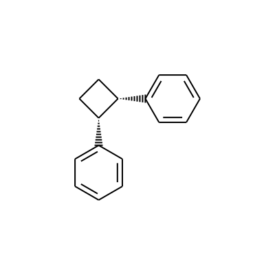 1,2-Diphenylcyclobutane, cis-