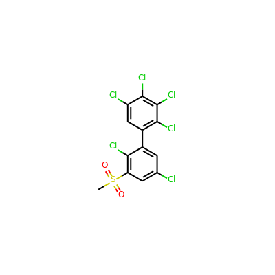 1,1'-Biphenyl, 2,2',3,4,5,5'-hexachloro-3'-(methylsulfonyl)-