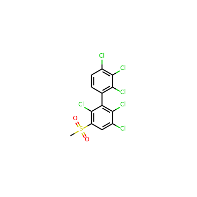 1,1'-Biphenyl, 2,2',3,3',4',6-hexachloro-5-(methylsulfonyl)-
