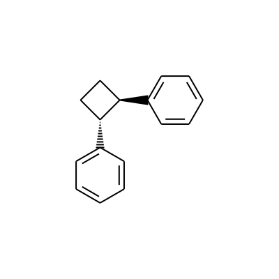 1,2-Diphenylcyclobutane, trans-