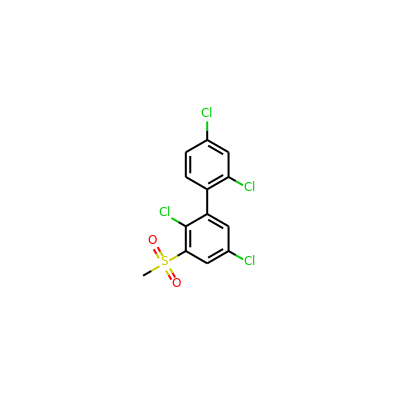 1,1'-Biphenyl, 2,2',4',5-tetrachloro-3-(methylsulfonyl)-