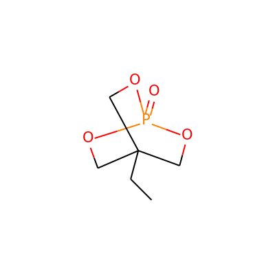 4-Ethyl-1-phospha-2,6,7 trioxabicyclo(2.2.2)octane-1-oxide