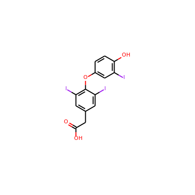 3,3',5-Triiodothyroacetic acid