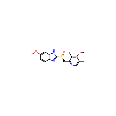 1H-Benzimidazole, 5-methoxy-2-((S)-((4-methoxy-3,5-dimethyl-2- pyridinyl)methyl)sulfinyl)-