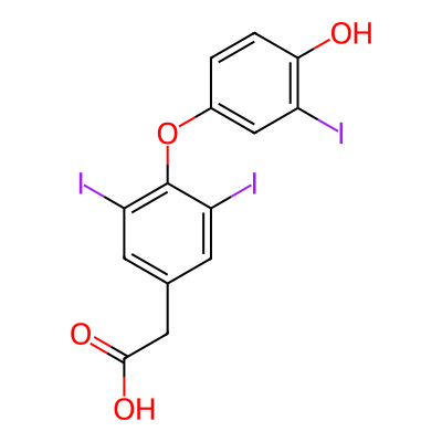 3,3',5-Triiodothyroacetic acid