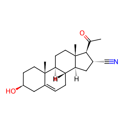 Pregnenolone carbonitrile