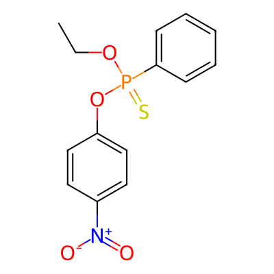 Ethyl p-nitrophenyl benzenethiophosphonate