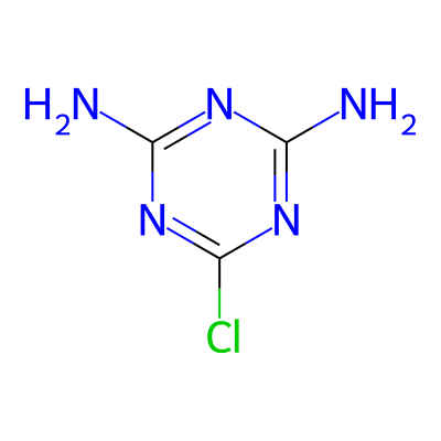 2-Chloro-4,6-diamino-s-triazine