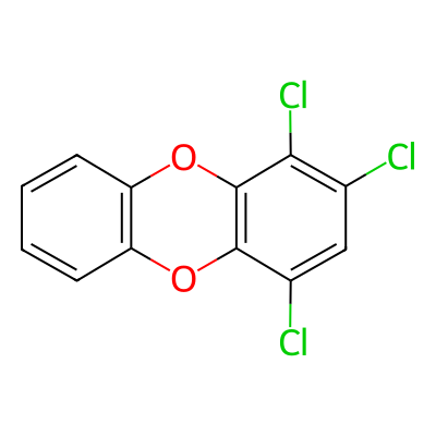 1,2,4-Trichlorodibenzo-1,4-dioxin