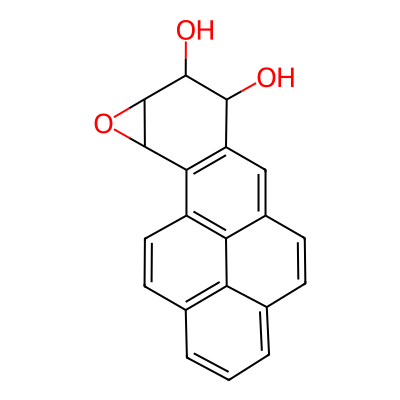 7,8-Dihydro-7,8-dihydroxybenzo(a)pyrene 9,10-oxide