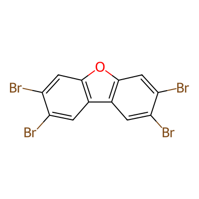 Dibenzofuran, 2,3,7,8-tetrabromo-