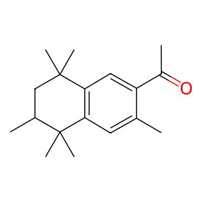 7-acetyl-1,1,3,4,4,6-hexamethyl-1,2,3,4-tetrahydronaphthalene