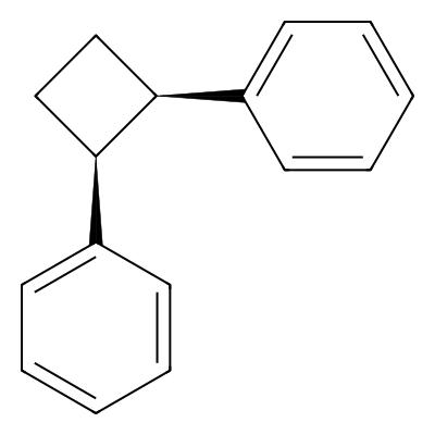 1,2-Diphenylcyclobutane, cis-