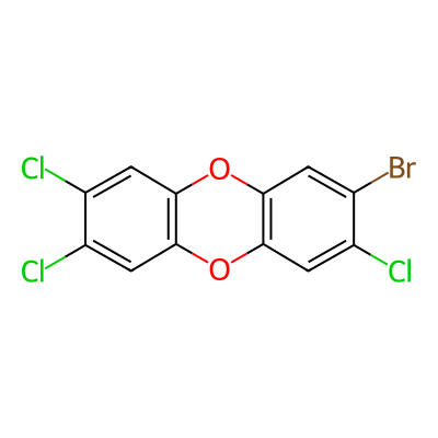 Dibenzo(b,e)(1,4)dioxin, 2-bromo-3,7,8-trichloro-