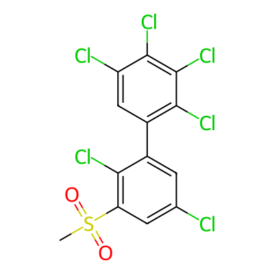 1,1'-Biphenyl, 2,2',3,4,5,5'-hexachloro-3'-(methylsulfonyl)-