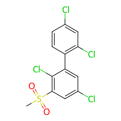 1,1'-Biphenyl, 2,2',4',5-tetrachloro-3-(methylsulfonyl)-