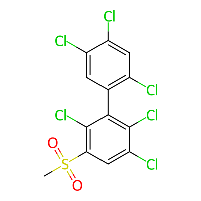 1,1'-Biphenyl, 2,2',3,4',5',6-hexachloro-5-(methylsulfonyl)-