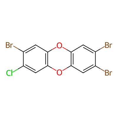 Oxanthrene, 2,3,7-tribromo-8-chloro-