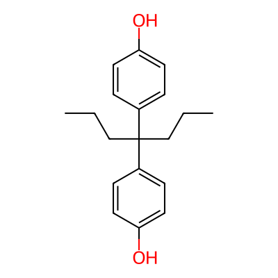 4,4-bis(4-hydroxyphenyl)heptane
