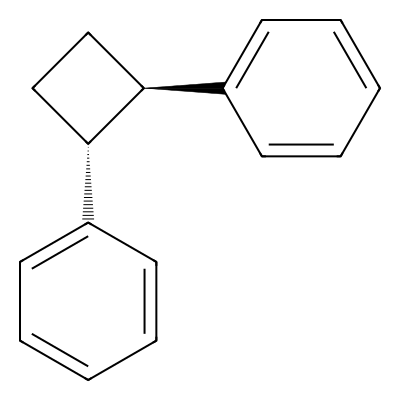 1,2-Diphenylcyclobutane, trans-