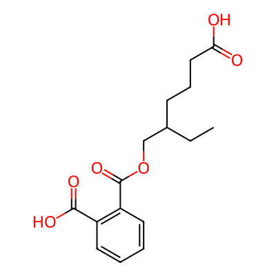2-Ethyl-5-carboxypentyl phthalate