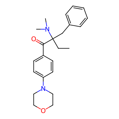 2-Benzyl-2-(dimethylamino)-1-(4-(morpholin-4-yl)phenyl)butan-1-one