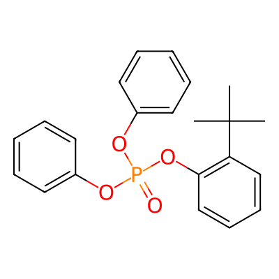 Phosphoric acid, (1,1-dimethylethyl)phenyl diphenyl ester