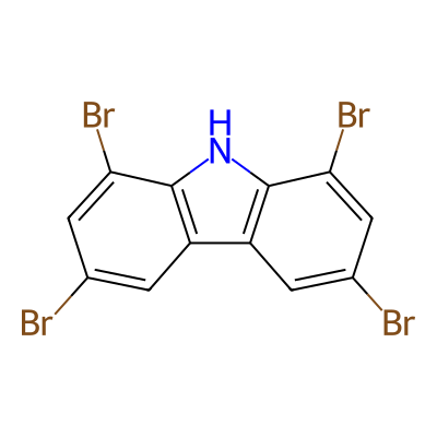 1,3,6,8-Tetrabromocarbazole