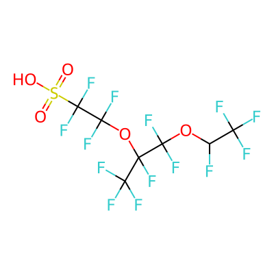 5-(1,2,2,2-Tetrafluoro)ethoxy-perfluoro-3-oxa-4-methylpentanesulfonic acid