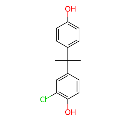 2-(3-Chloro-4-hydroxyphenyl)-2-(4-hydroxyphenyl)propane