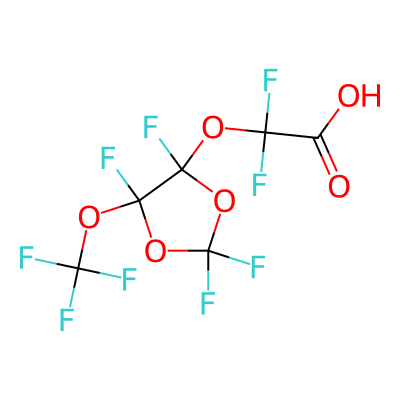 Difluoro{[2,2,4,5-tetrafluoro-5-(trifluoromethoxy)-1,3-dioxolan-4-yl]oxy}acetic acid