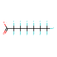 Perfluoroheptanoate (PFHpA)