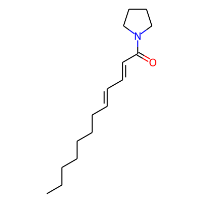 1-[(2E,4E)-2,4-dodecadienoyl]pyrrolidine