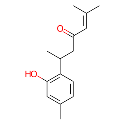 2-Hepten-4-one, 6-(2-hydroxy-4-methylphenyl)-2-methyl-