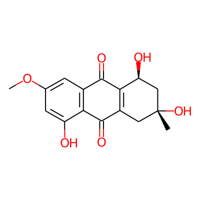 (1S)-1,2,3,4-Tetrahydro-1beta,3alpha,5-trihydroxy-7-methoxy-3-methyl-9,10-anthraquinone