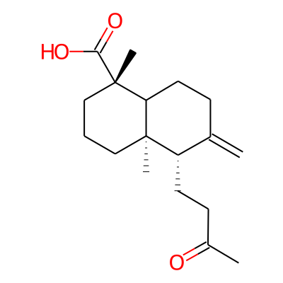 (1S,4aR,5S)-1,4a-dimethyl-6-methylidene-5-(3-oxobutyl)-3,4,5,7,8,8a-hexahydro-2H-naphthalene-1-carboxylic acid