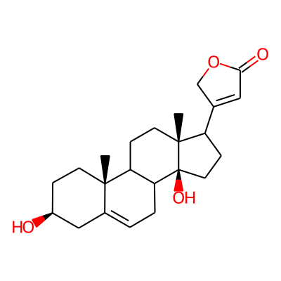 3,14-Dihydroxycarda-5,20(22)-dienolide