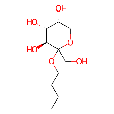 (3S,4R,5R)-2-butoxy-2-(hydroxymethyl)oxane-3,4,5-triol