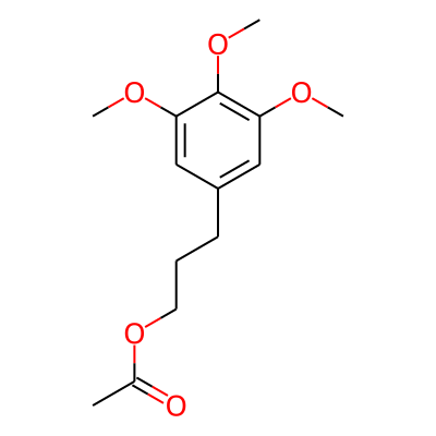 Acetic acid 3-(3,4,5-trimethoxyphenyl)propyl ester