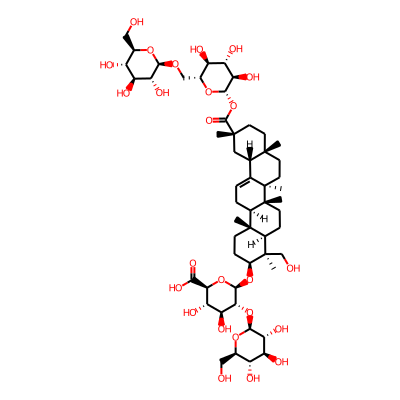 (2S,3S,4S,5R,6R)-6-[[(3S,4S,4aR,6aR,6bS,8aS,11R,12aR,14aR,14bR)-4-(hydroxymethyl)-4,6a,6b,8a,11,14b-hexamethyl-11-[(2S,3R,4S,5S,6R)-3,4,5-trihydroxy-6-[[(2S,3R,4S,5S,6R)-3,4,5-trihydroxy-6-(hydroxymet