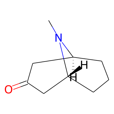 9-Azabicyclo(3.3.1)nonan-3-one, 9-methyl-