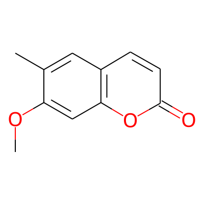 7-Methoxy-6-methyl-2H-1-benzopyran-2-one