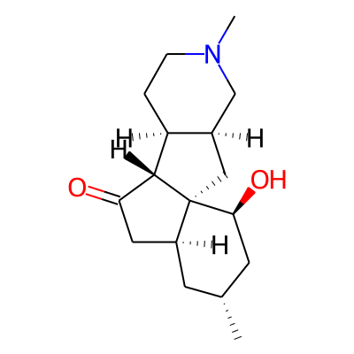 (1S,3S,8S,9R,12S,14R,16S)-16-hydroxy-5,14-dimethyl-5-azatetracyclo[7.7.0.01,12.03,8]hexadecan-10-one