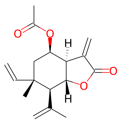 [(3aR,4R,6S,7S,7aR)-6-ethenyl-6-methyl-3-methylidene-2-oxo-7-prop-1-en-2-yl-4,5,7,7a-tetrahydro-3aH-1-benzofuran-4-yl] acetate