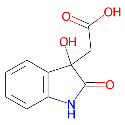 1H-Indole-3-acetic acid, 2,3-dihydro-3-hydroxy-2-oxo-