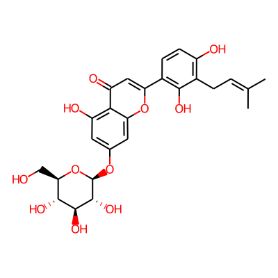 Licoisoflavone A 7-O-glucoside