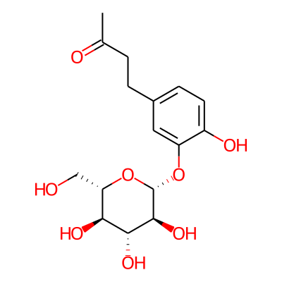 4-[4-hydroxy-3-[(2R,3S,4R,5R,6S)-3,4,5-trihydroxy-6-(hydroxymethyl)oxan-2-yl]oxyphenyl]butan-2-one