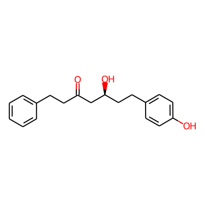 5-Hydroxy-7-(4'-hydroxyphenyl)1-phenyl-3-heptanone