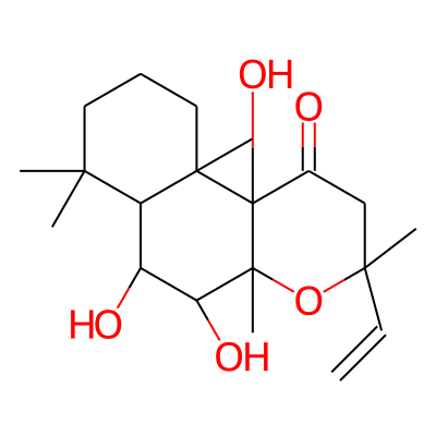 6Beta,7beta,9alpha-trihydroxy-8,13-epoxy-labd-14-en-11-one
