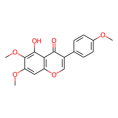 5-Hydroxy-6,7,4'-trimethoxyisoflavone